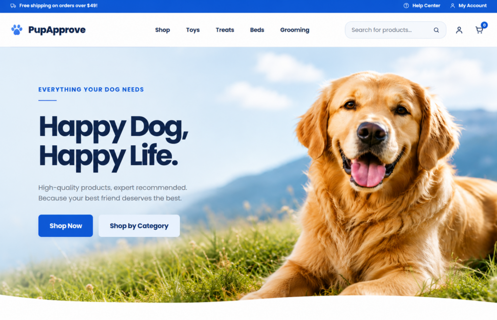 Pup Approve Website