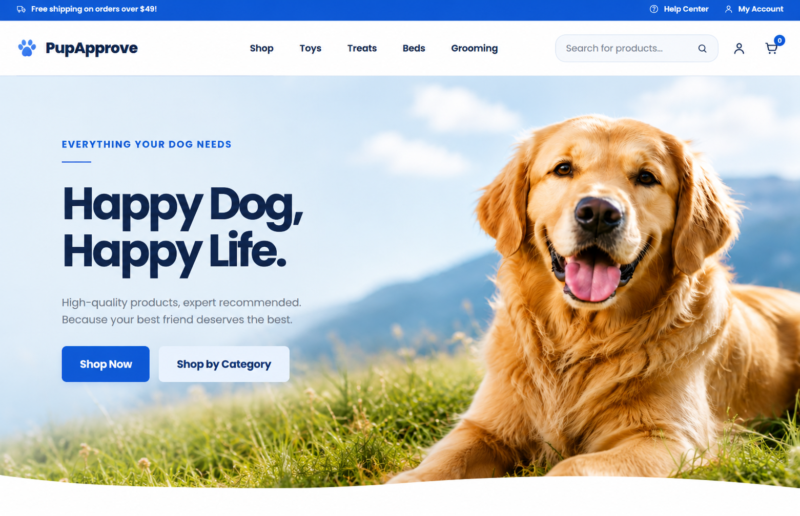 Pup Approve Website